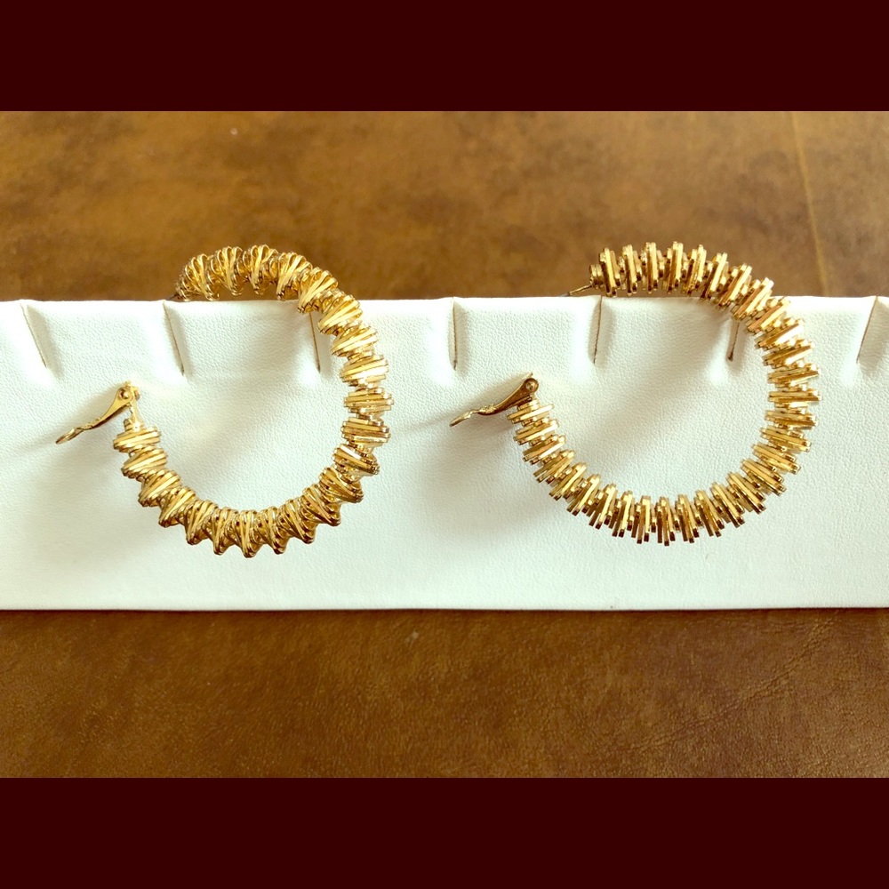 Hoop earrings